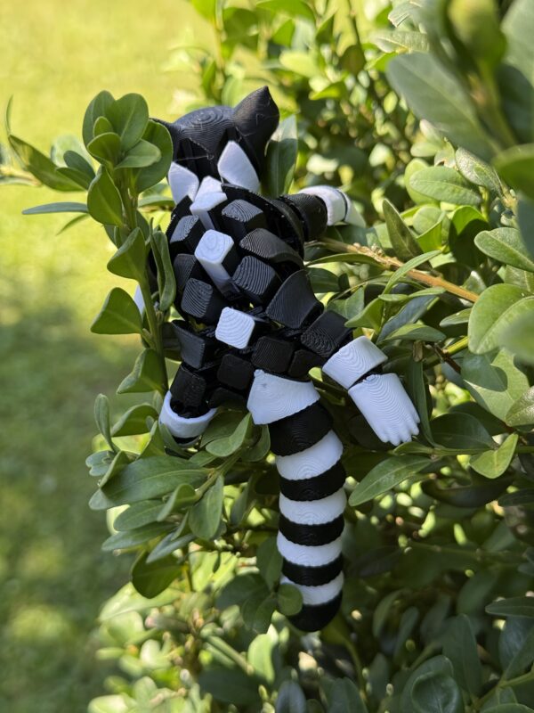 Ruchomy Lemur 3D, Wysoka jakość, Realistyczne detale, Antystresowy gadżet, Prezent - obrazek 9