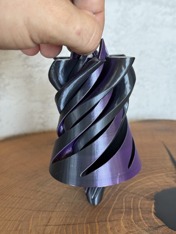 Fidget Toy spiralny Stożek wpadający w Stożek XXL, zabawka antystresowa, gadżet
