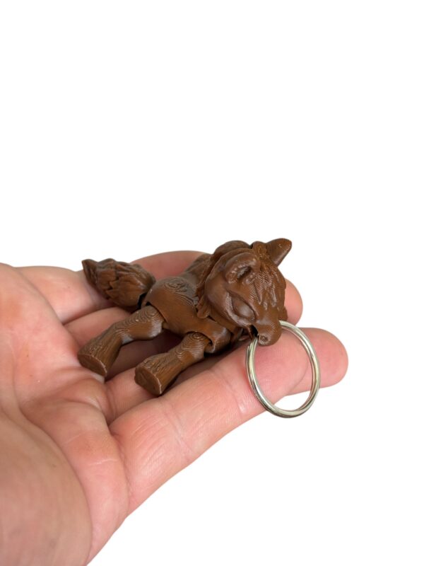 Ruchomy Konik, dekoracja-mini figurka-zabawka-prezent-brelok - obrazek 9