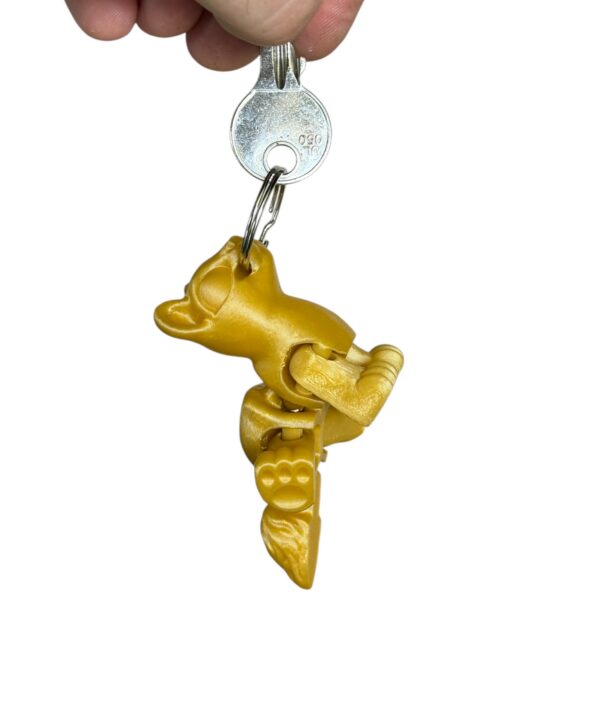 Ruchoma Lwica, dekoracja-mini figurka-zabawka-prezent-brelok - obrazek 7
