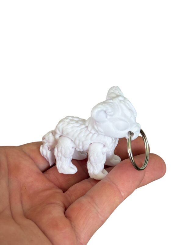 Ruchoma krówka, dekoracja-mini figurka-zabawka-prezent-brelok - obrazek 9