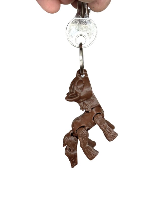 Ruchomy Konik, dekoracja-mini figurka-zabawka-prezent-brelok - obrazek 10
