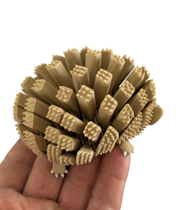 Ruchomy Jeż 3D, Wysoka jakość, Realistyczne detale, Antystresowy gadżet, Prezent - obrazek 13