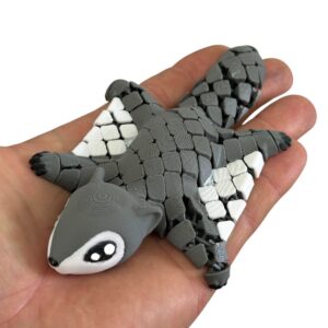 Ruchoma Lotopałanka 3D, wysoka jakość, realistyczne detale, antystresowy gadżet, prezent