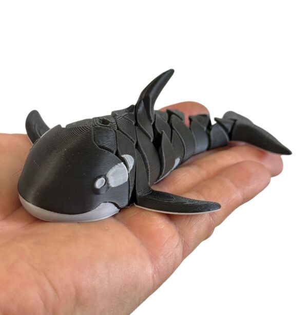 Ruchoma Orka 3D, wysoka jakość, realistyczne detale, antystresowy gadżet, prezent - obrazek 13