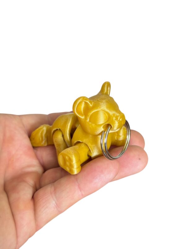 Ruchoma Lwica, dekoracja-mini figurka-zabawka-prezent-brelok - obrazek 10