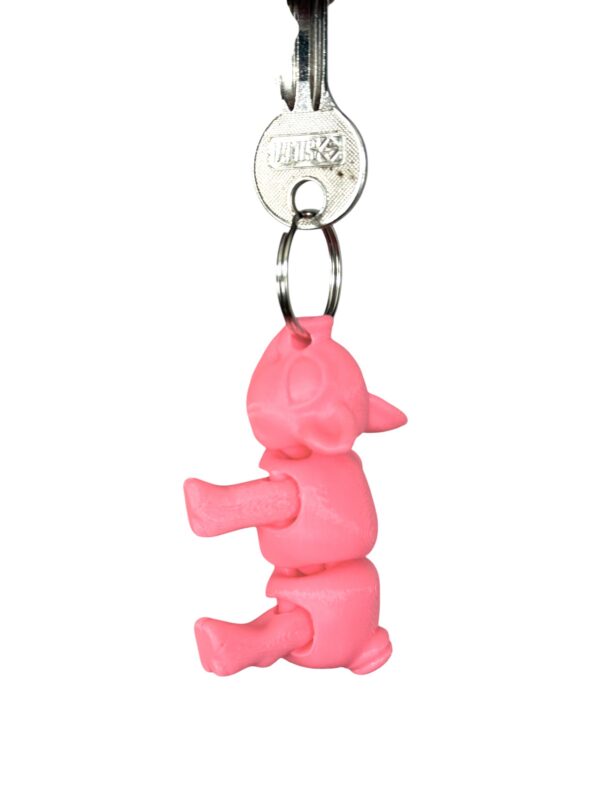 Ruchoma Świnka, dekoracja-mini figurka-zabawka-prezent-brelok - obrazek 10