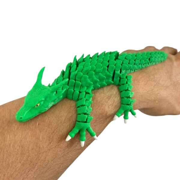 Ruchomy Smok Lądowy 3D wysoka jakość, realistyczne detale, antystresowy gadżet, prezent - obrazek 14