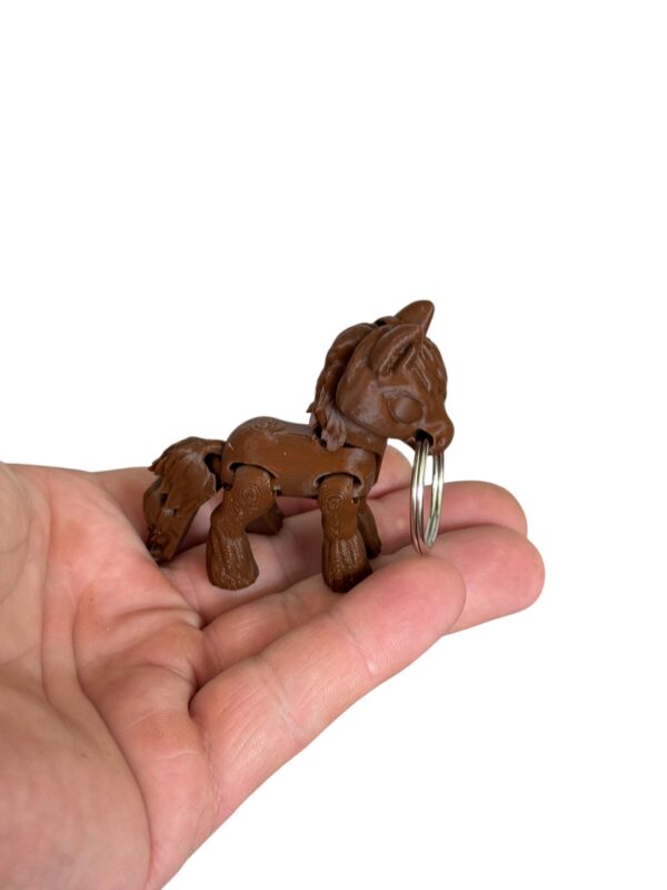 Ruchomy Konik, dekoracja-mini figurka-zabawka-prezent-brelok - obrazek 11