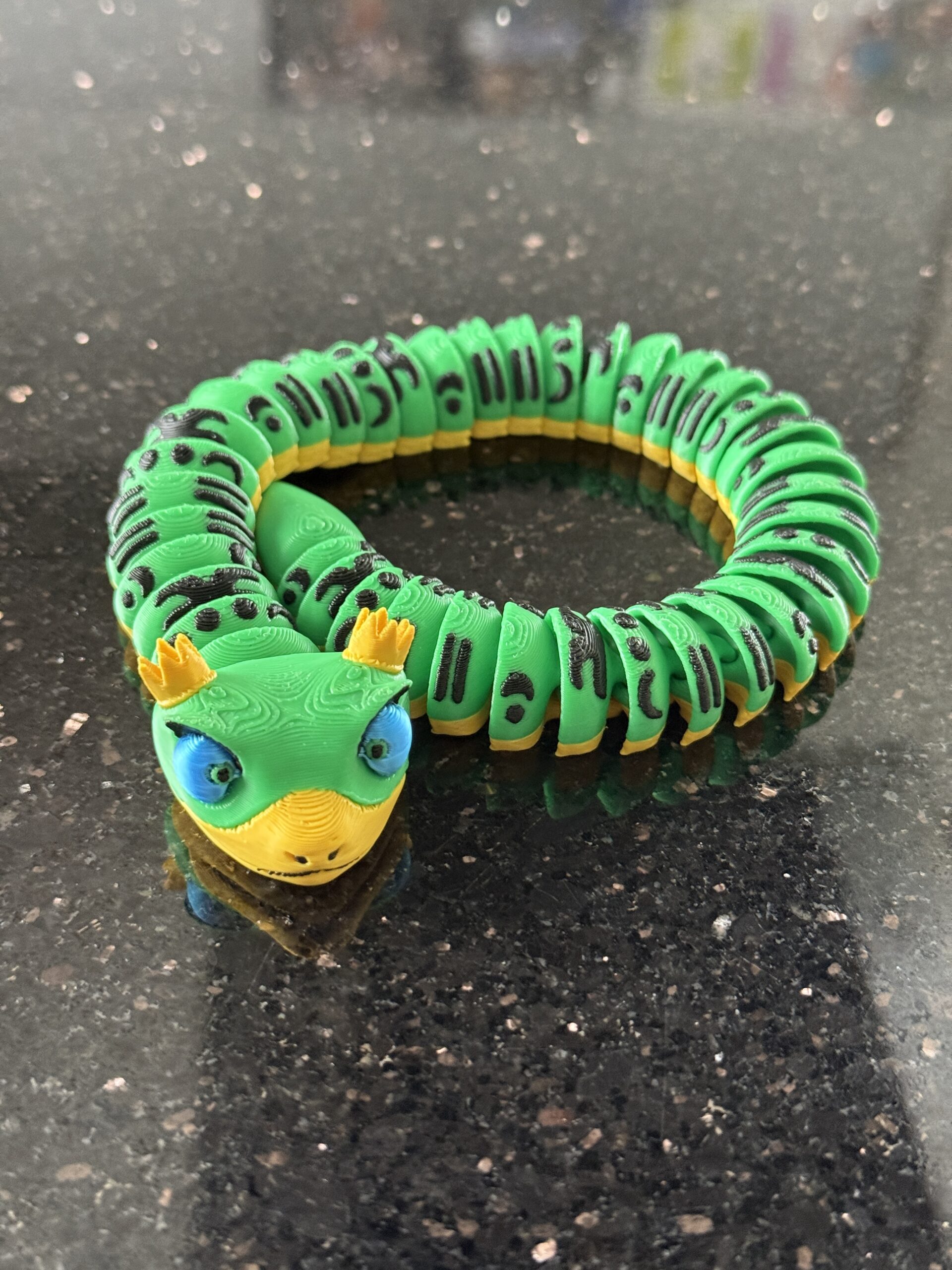 Przegubowy Wąż Viper 3D – bohater Kung Fu Panda, pełen detali, zabawka - obrazek 16