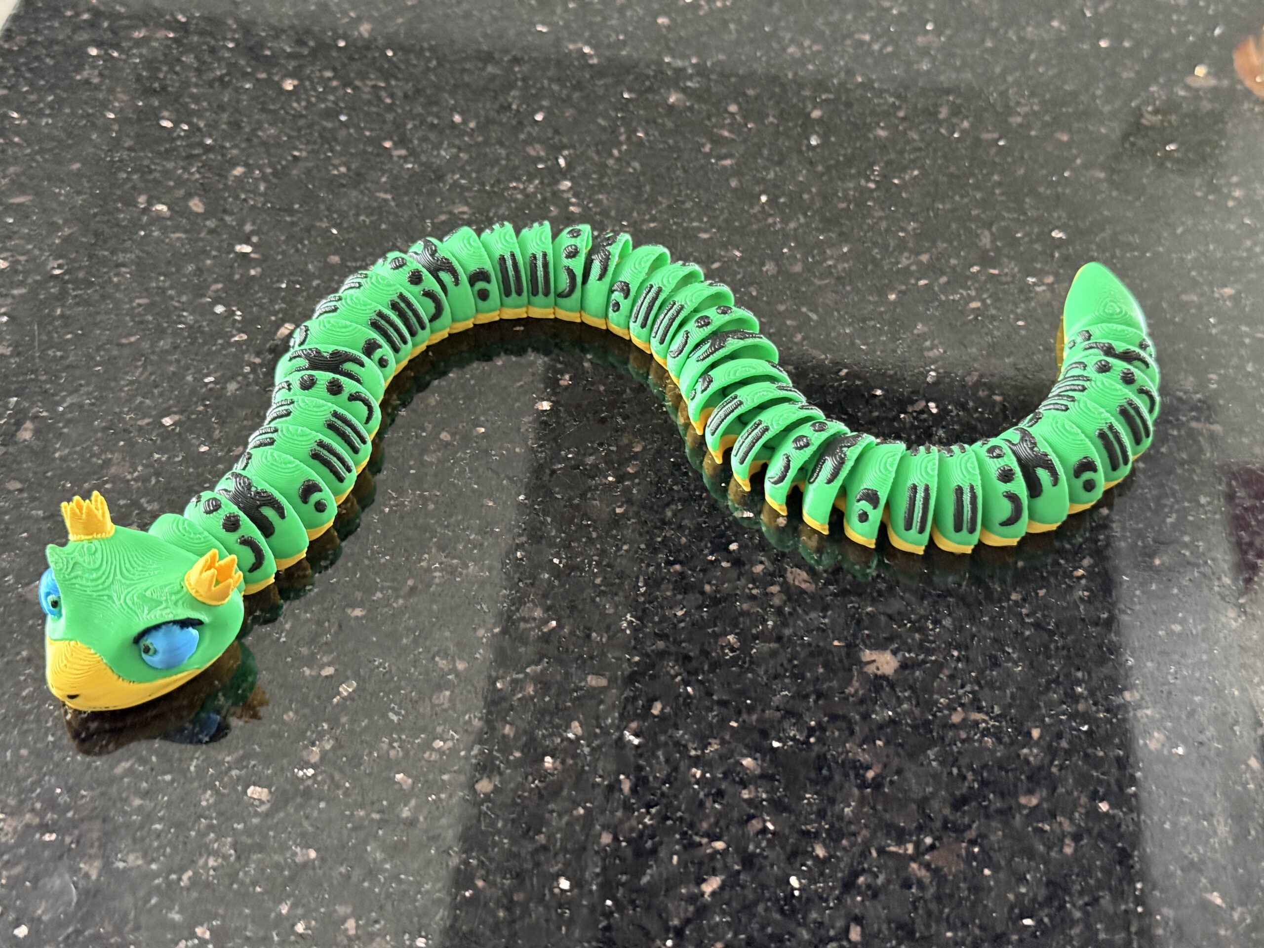 Przegubowy Wąż Viper 3D – bohater Kung Fu Panda, pełen detali, zabawka - obrazek 15