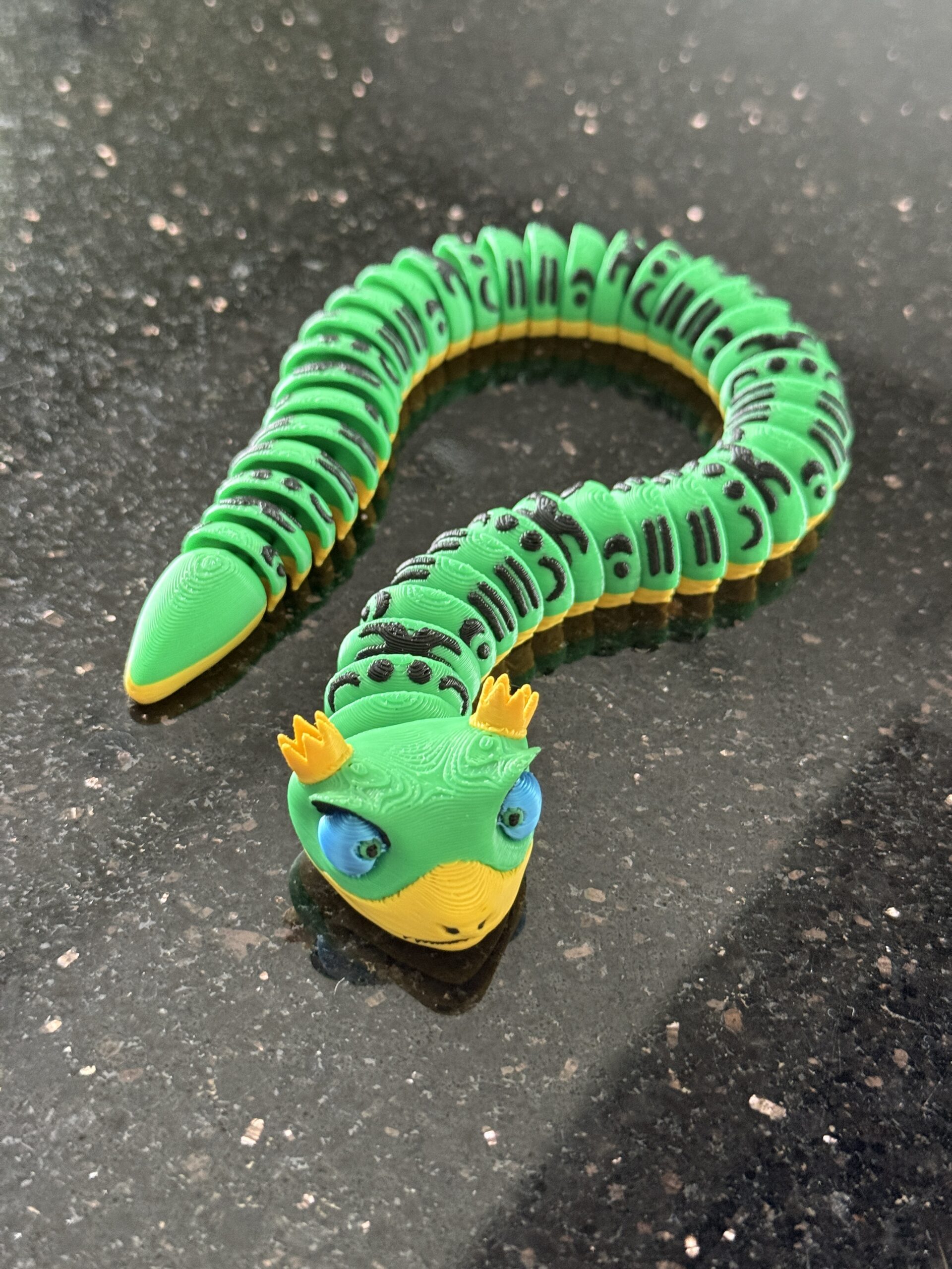 Przegubowy Wąż Viper 3D – bohater Kung Fu Panda, pełen detali, zabawka - obrazek 14