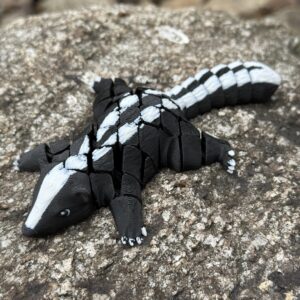 Skunks 3D ruchoma figurka segmentowa, gadżet dekoracyjny, prezent