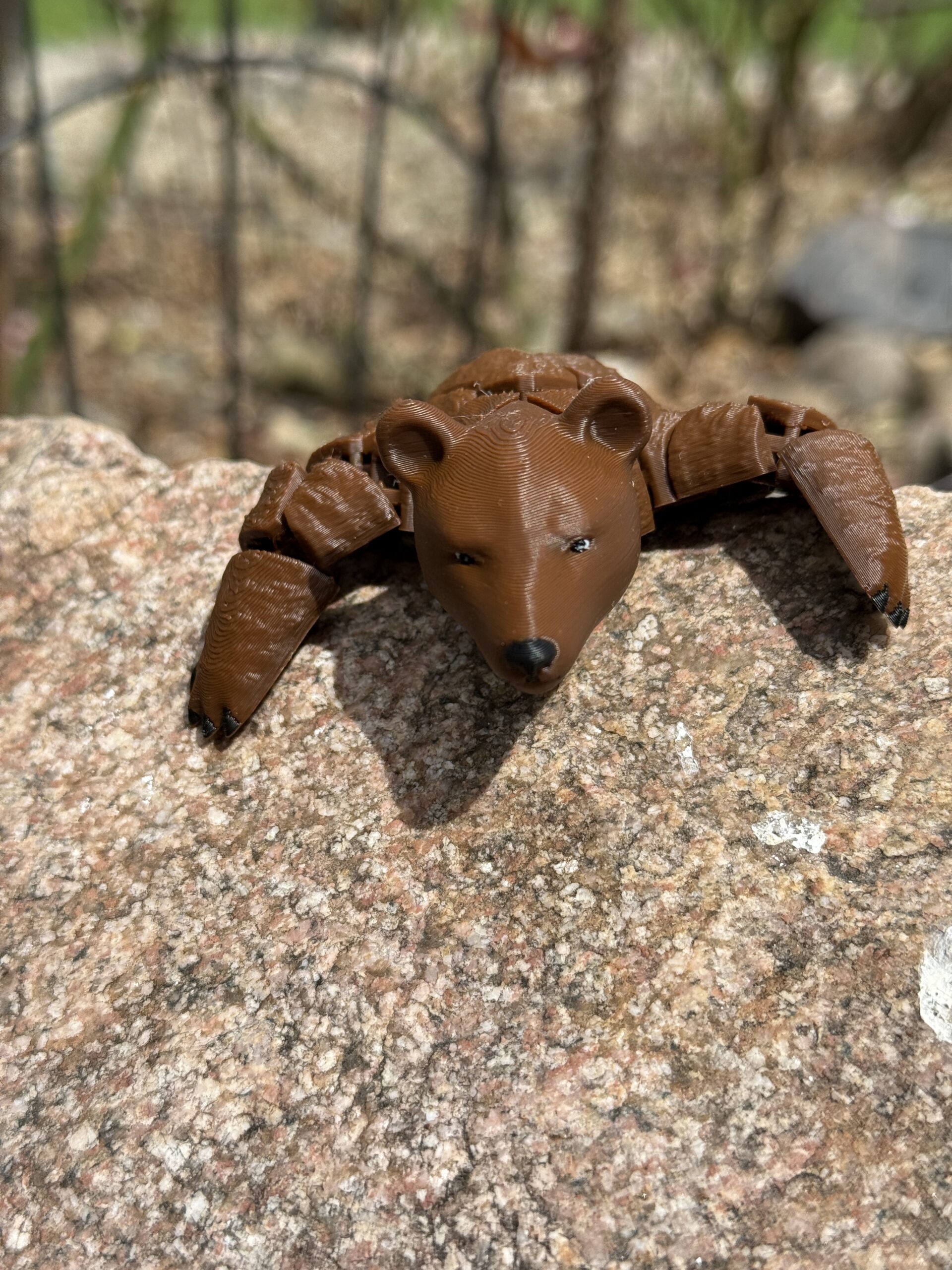 Figurka Niedźwiedzia brunatnego 3D – realistyczna, ruchoma, robi wrażenie, prezent - obrazek 12