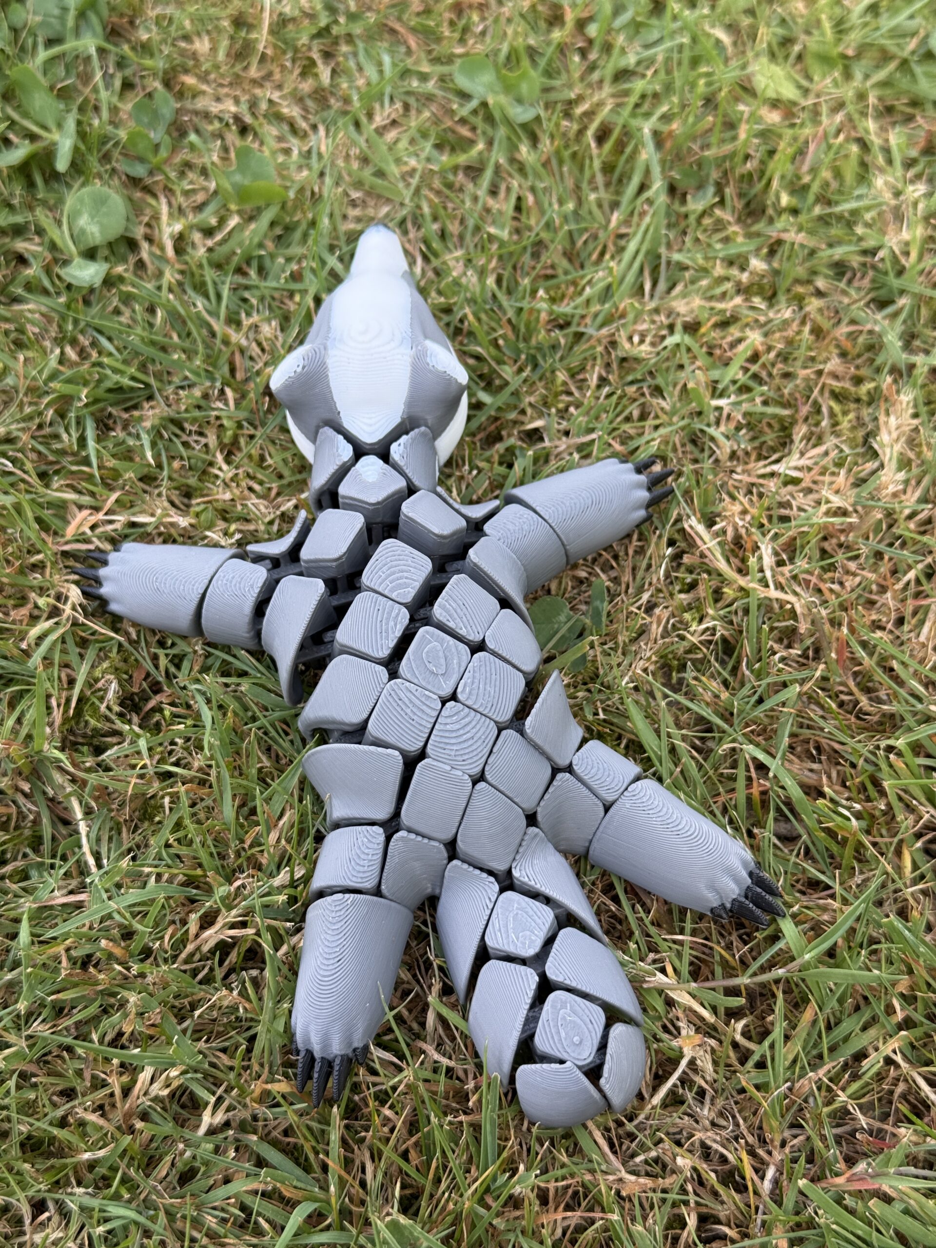 Borsuk segmentowy 3D ssak – ruchoma figurka, gadżet dekoracyjny, zabawka, prezent - obrazek 7