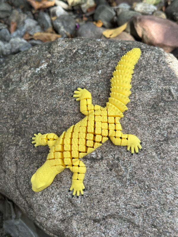 Jaszczurka Uromastyx (Biczogon) przegubowa 3D – pancerny gad z segmentów - obrazek 6