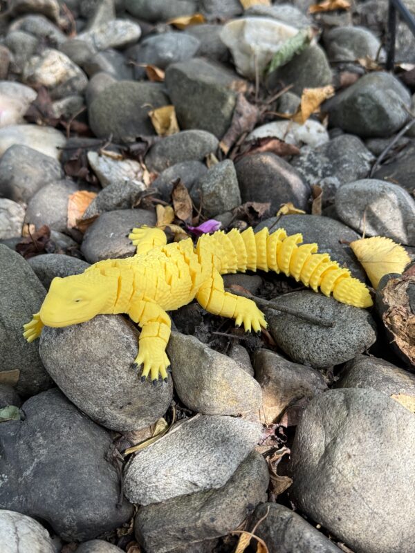 Jaszczurka Uromastyx (Biczogon) przegubowa 3D – pancerny gad z segmentów - obrazek 7