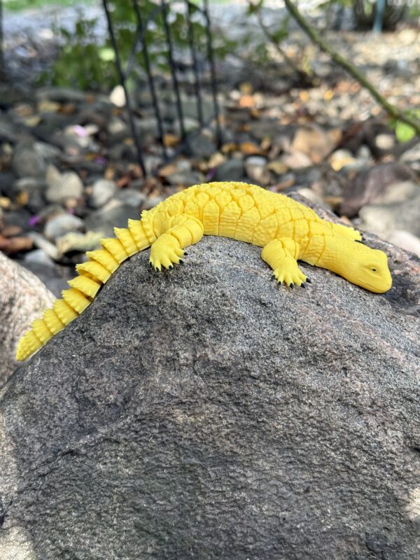 Jaszczurka Uromastyx (Biczogon) przegubowa 3D – pancerny gad z segmentów - obrazek 8