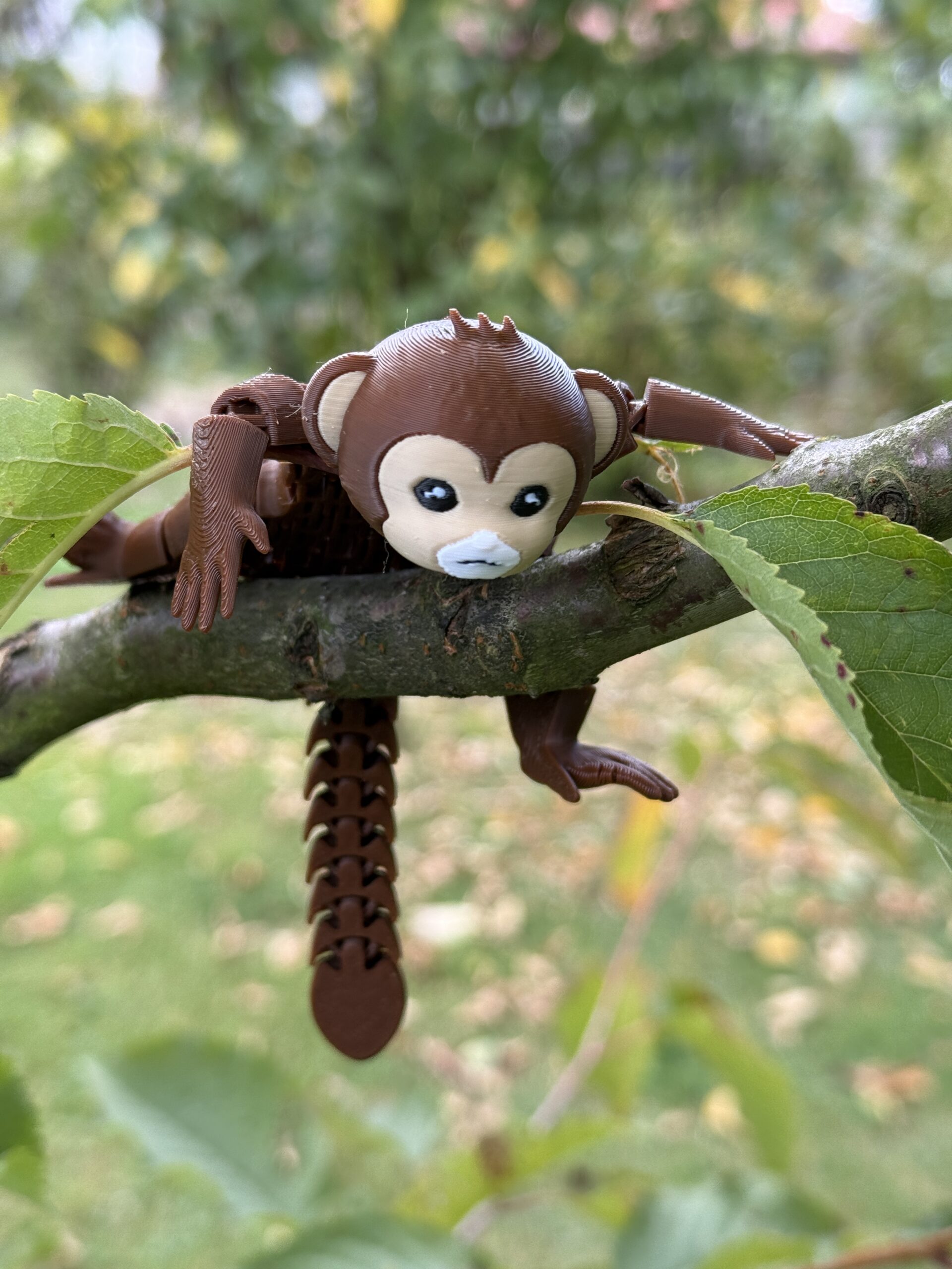 Figurka Małpki 3D – Przegubowa, Segmentowa, Gadżet, prezent, niespodzianka - obrazek 7