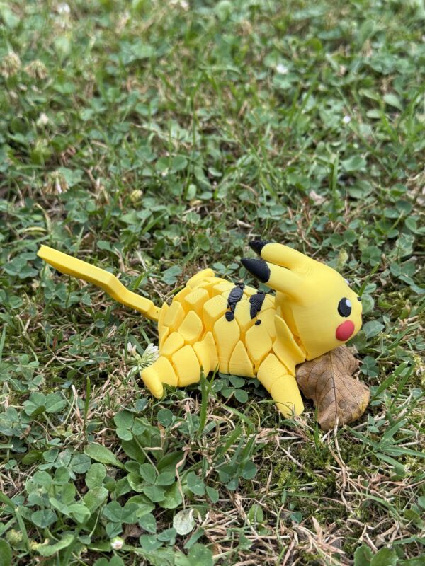 Figurka Pikachu 3D gadżet, zabawka antystresowa, dekoracja, prezent, Pokemon - obrazek 4