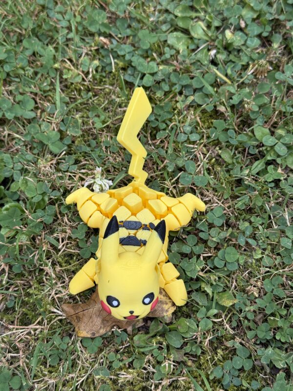 Figurka Pikachu 3D gadżet, zabawka antystresowa, dekoracja, prezent, Pokemon - obrazek 6