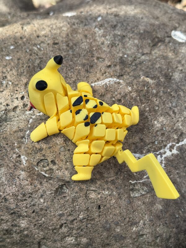 Figurka Pikachu 3D gadżet, zabawka antystresowa, dekoracja, prezent, Pokemon - obrazek 11