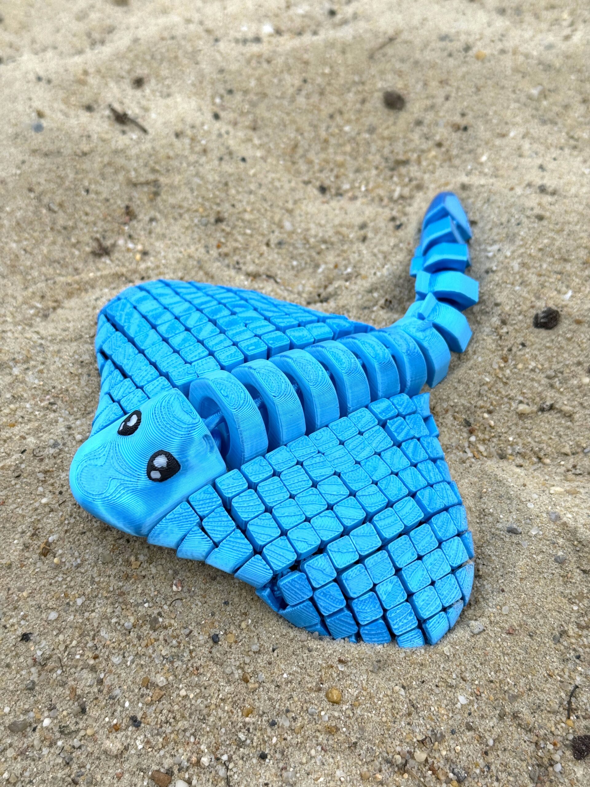 Figurka Płaszczki , druk 3D, gadżet, prezent, zabawka antystresowa, prezent - obrazek 5