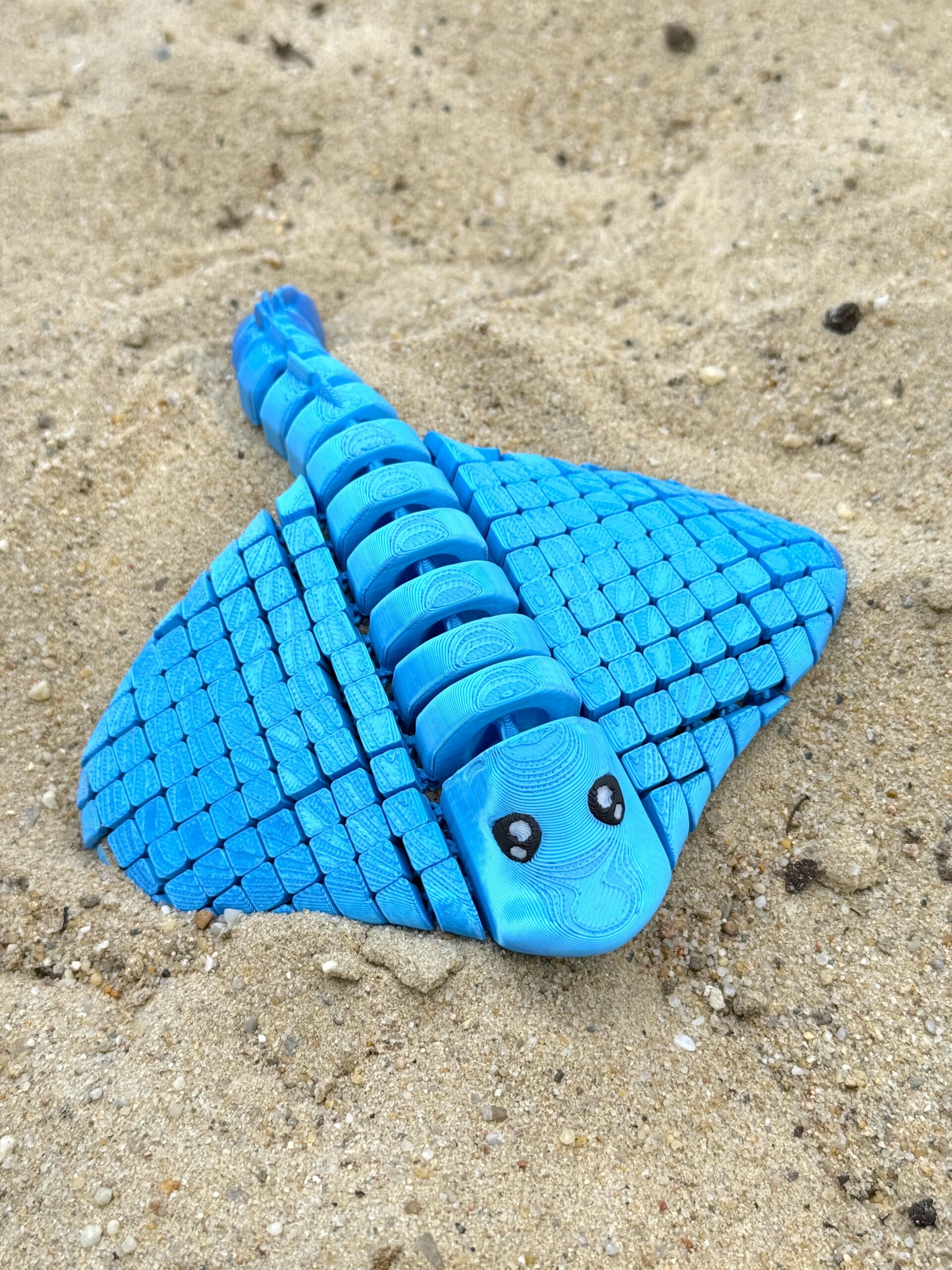 Figurka Płaszczki , druk 3D, gadżet, prezent, zabawka antystresowa, prezent - obrazek 8