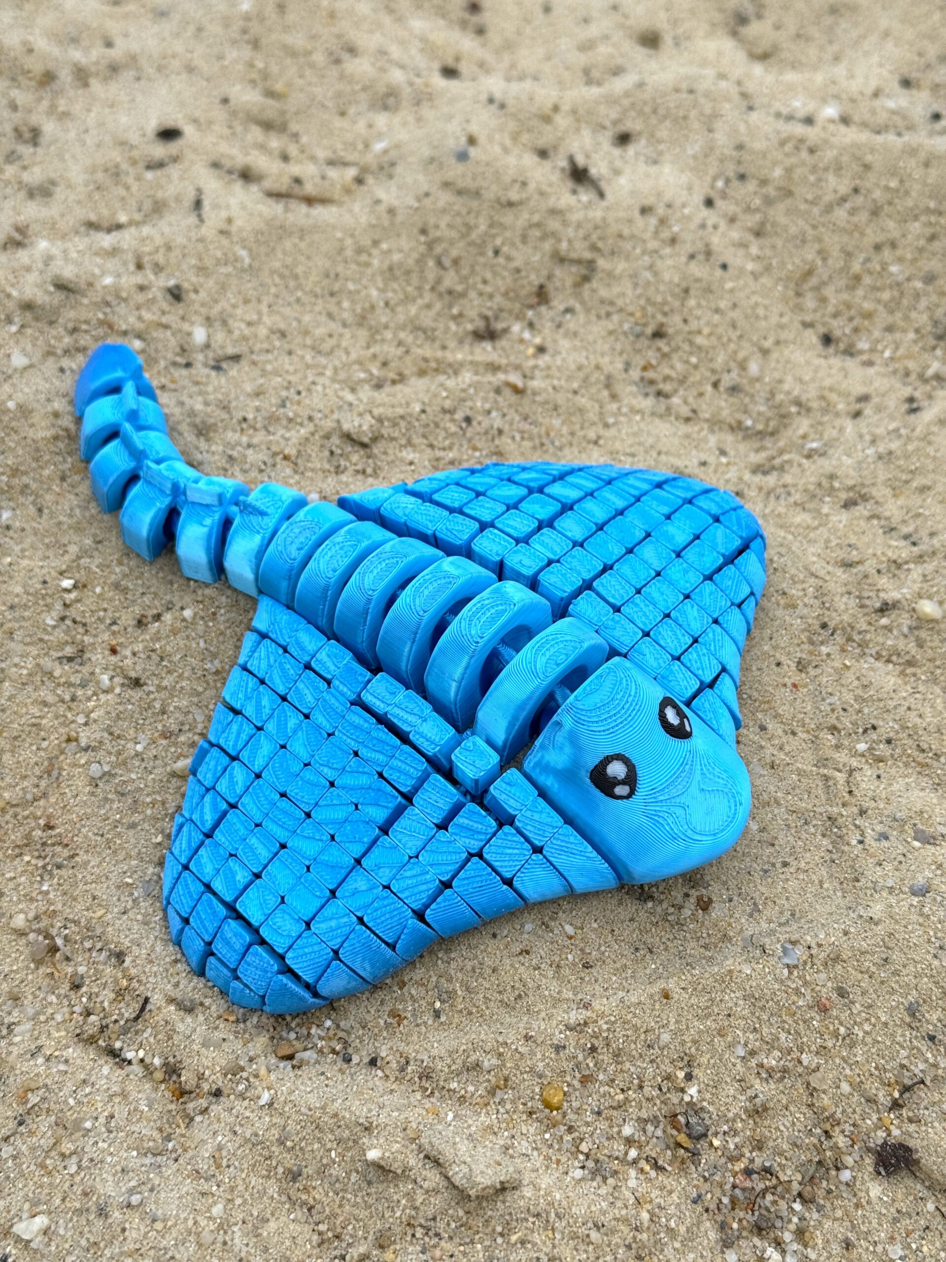 Figurka Płaszczki , druk 3D, gadżet, prezent, zabawka antystresowa, prezent - obrazek 9