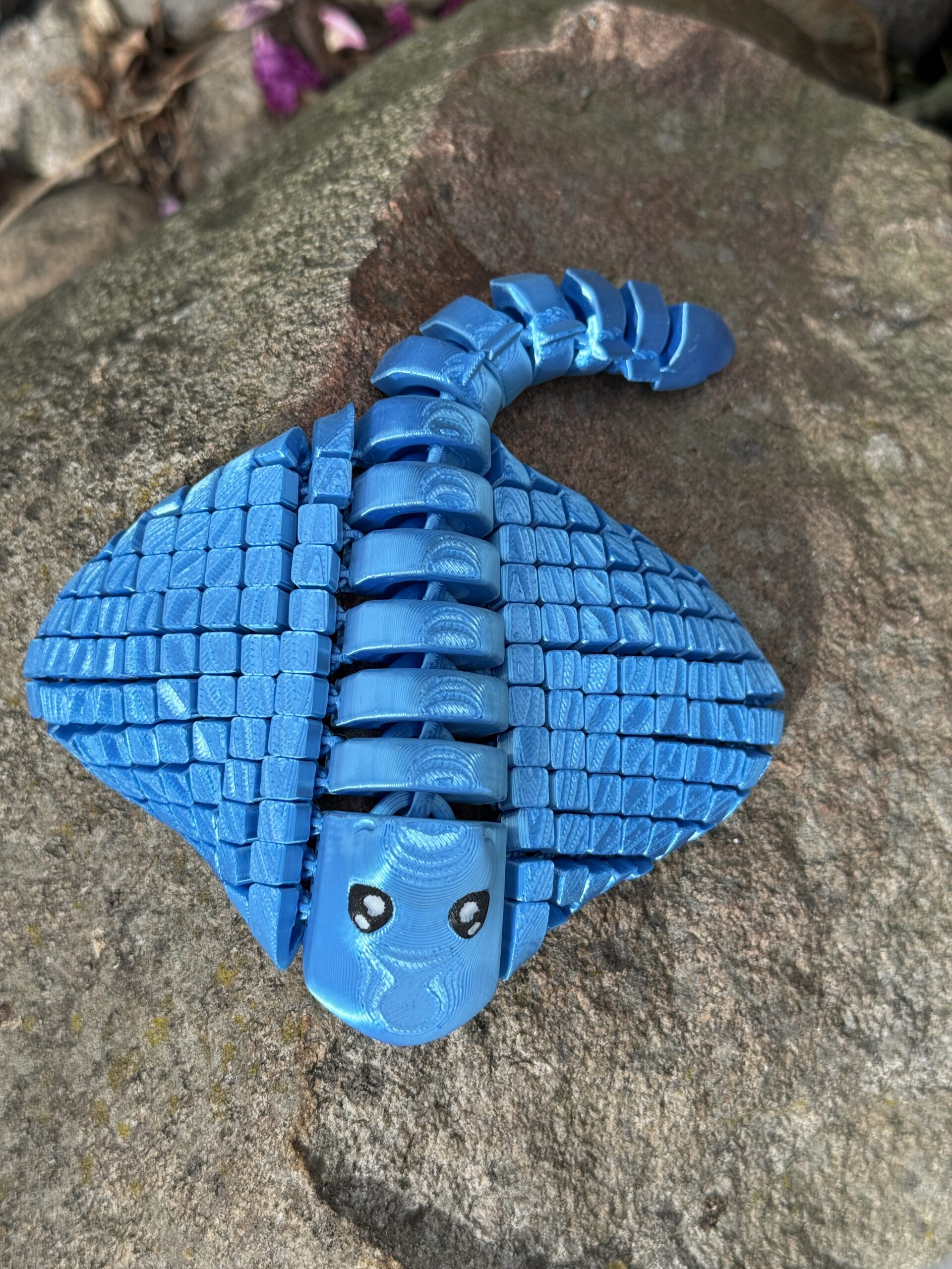 Figurka Płaszczki , druk 3D, gadżet, prezent, zabawka antystresowa, prezent - obrazek 11