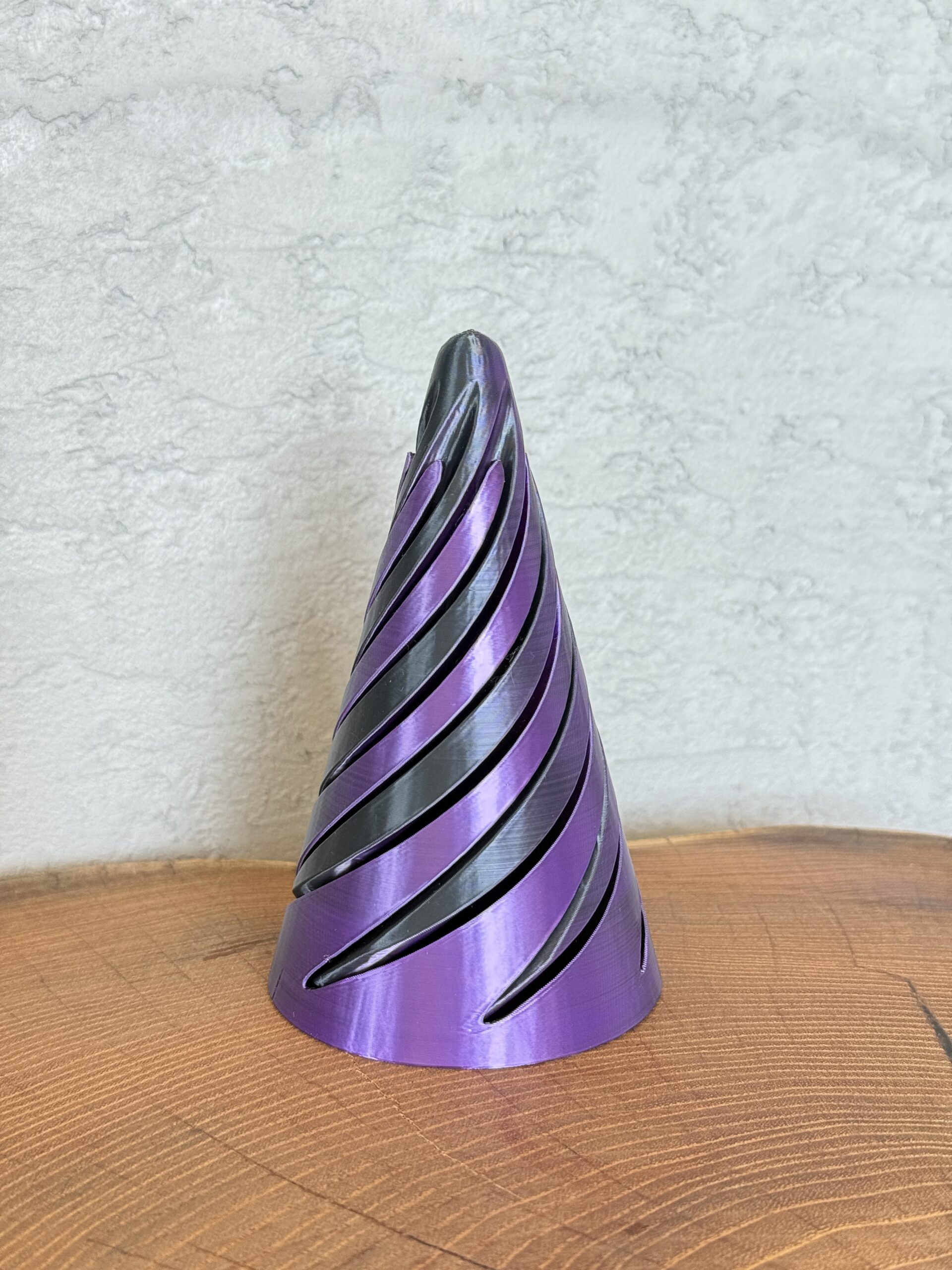 Fidget Toy spiralny Stożek wpadający w Stożek XXL, zabawka antystresowa, gadżet - obrazek 4