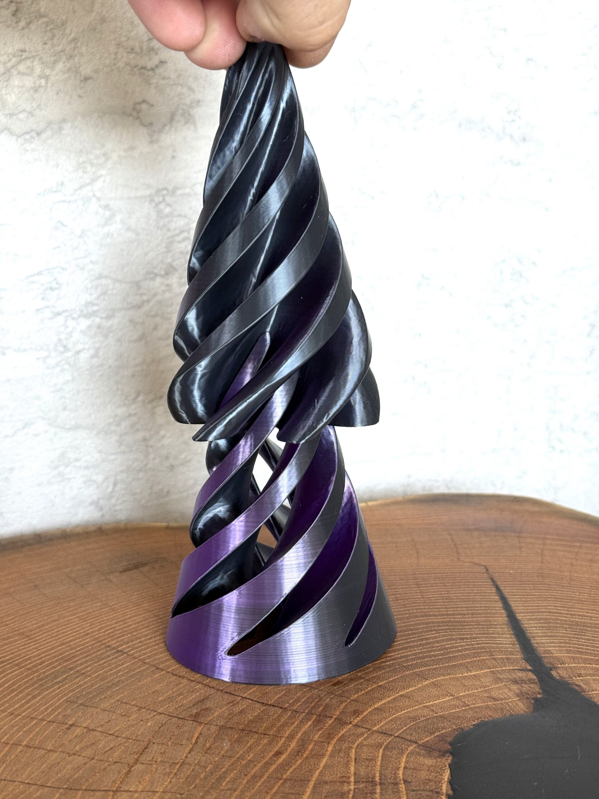 Fidget Toy spiralny Stożek wpadający w Stożek XXL, zabawka antystresowa, gadżet - obrazek 7