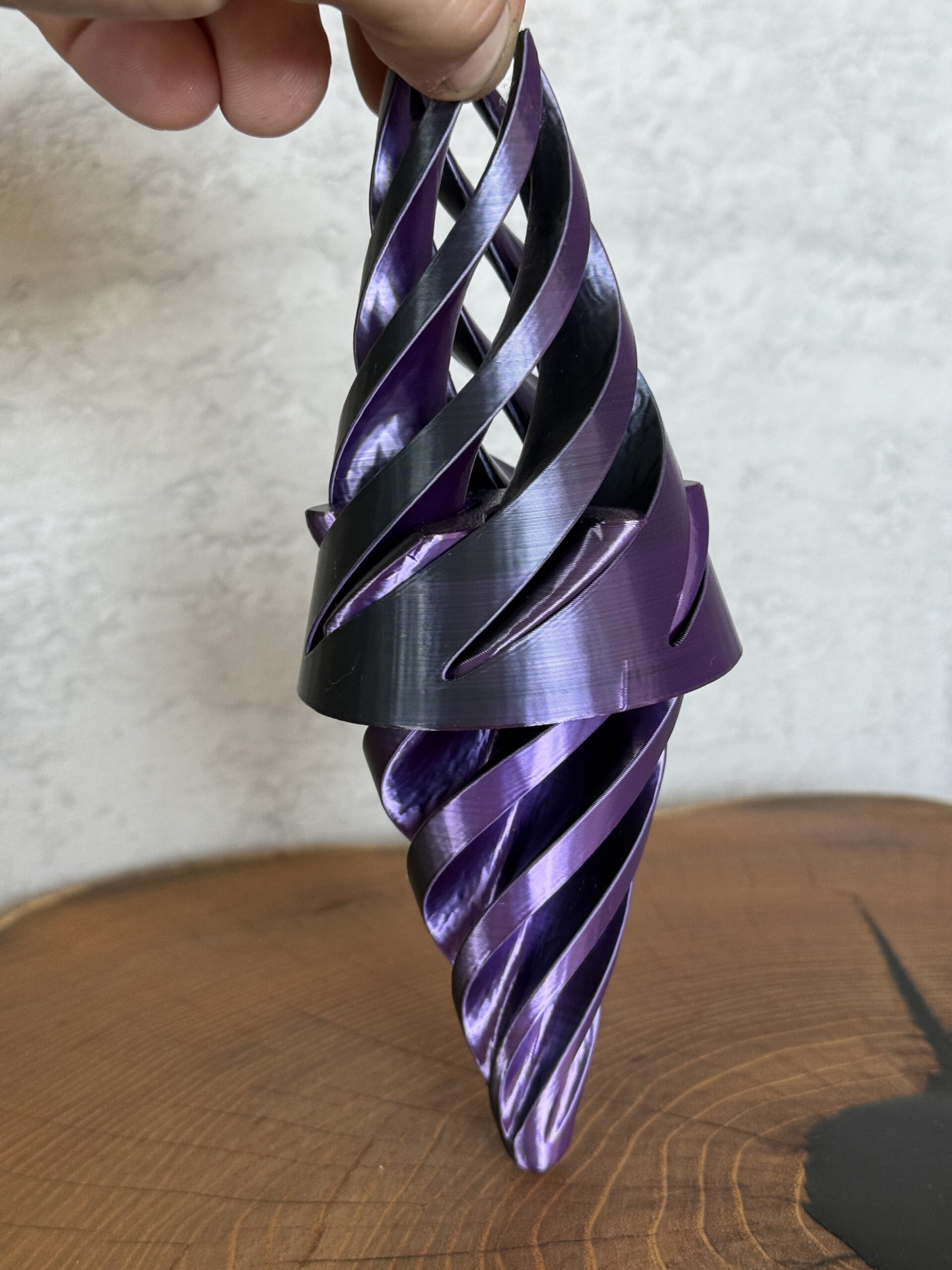 Fidget Toy spiralny Stożek wpadający w Stożek XXL, zabawka antystresowa, gadżet - obrazek 12