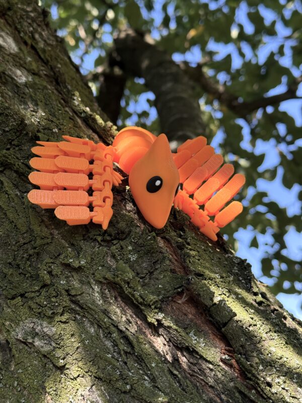 Pterodaktyl Baby 3D prezent, gadżet, zabawka antystresowa, prehistoria - obrazek 6