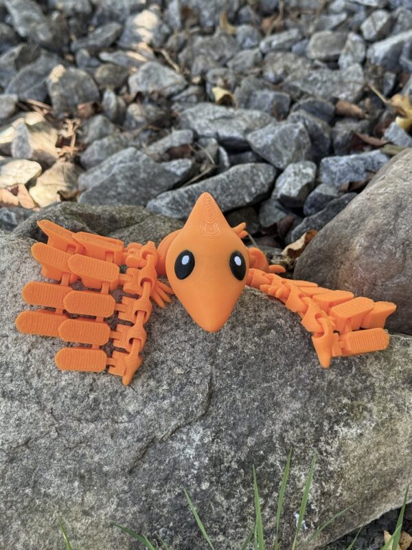 Pterodaktyl Baby 3D prezent, gadżet, zabawka antystresowa, prehistoria - obrazek 10