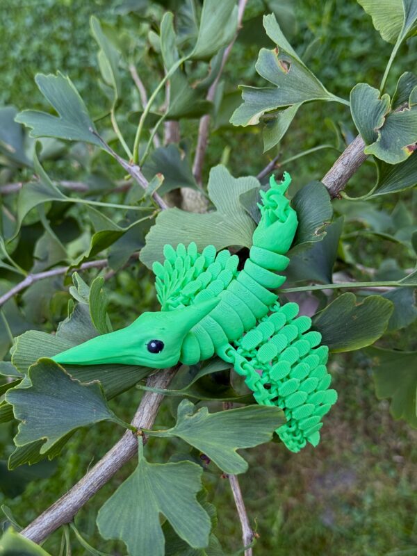 Pterodaktyl przegubowy 3D, ruchoma figurka, druk 3D, gadżet dekoracyjny - obrazek 6