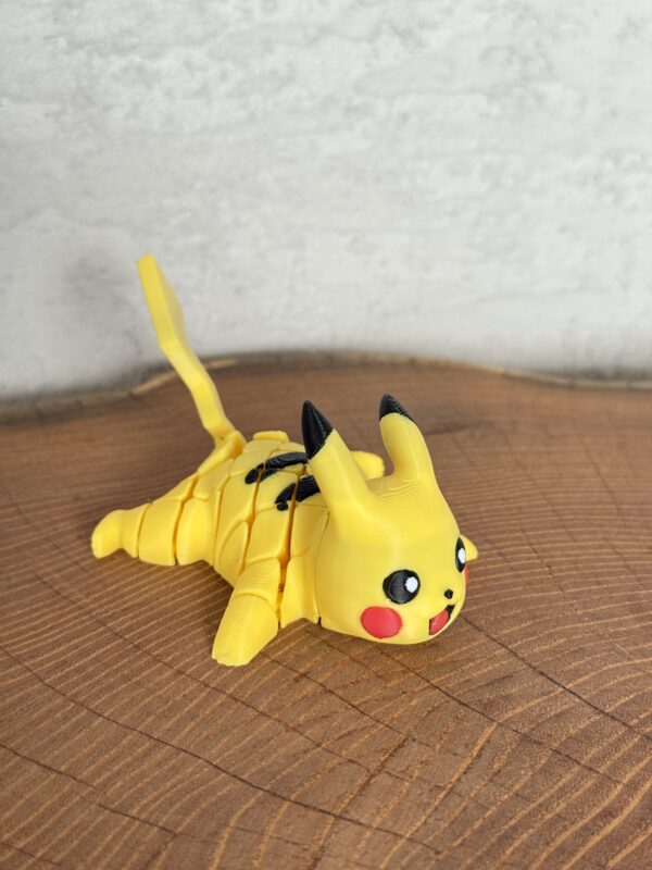 Figurka Pikachu 3D gadżet, zabawka antystresowa, dekoracja, prezent, Pokemon - obrazek 12