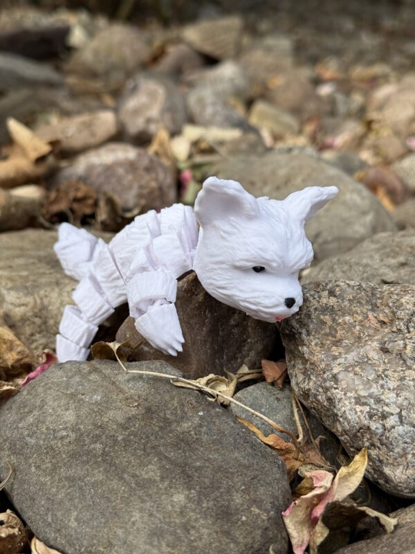 Figurka Psa White Terrier ,gadżet, prezent, zabawka, zwierzęta, słodziak - obrazek 9