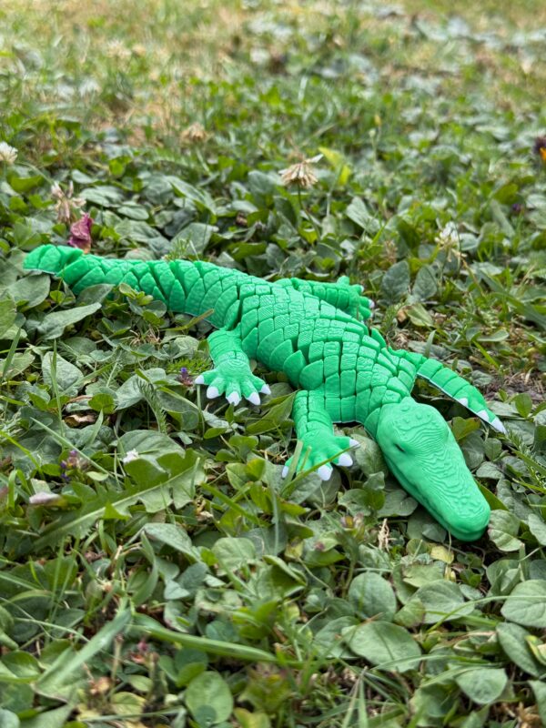 Krokodyl 3D – figurka segmentowa, zabawka antystresowa, prezent - obrazek 10