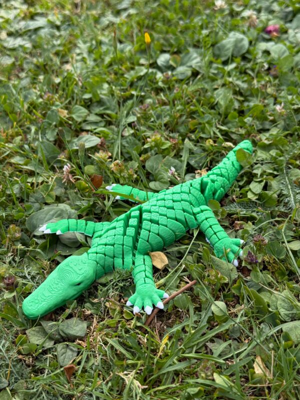 Krokodyl 3D – figurka segmentowa, zabawka antystresowa, prezent - obrazek 11