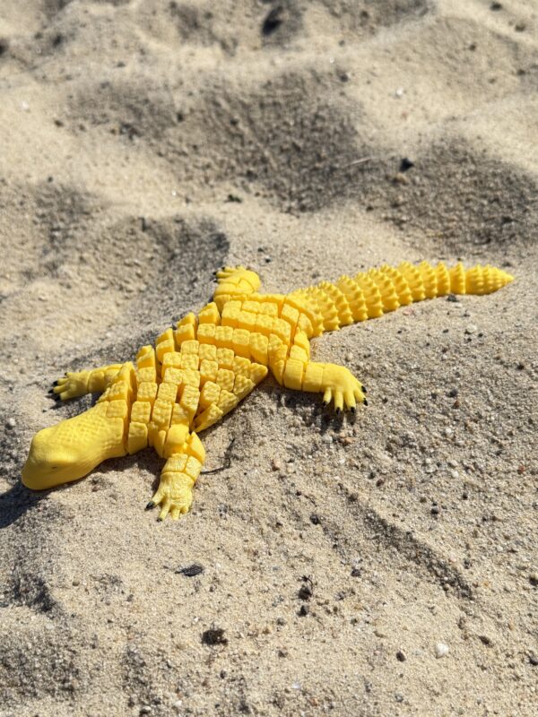 Jaszczurka Uromastyx (Biczogon) przegubowa 3D – pancerny gad z segmentów - obrazek 12