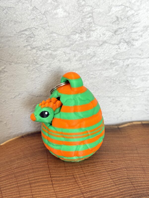 Mini Dinozaur w Jajku – przegubowy, ruchoma figurka, kolorowa niespodzianka - obrazek 3