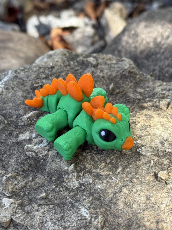 Mini Dinozaur w Jajku – przegubowy, ruchoma figurka, kolorowa niespodzianka - obrazek 9