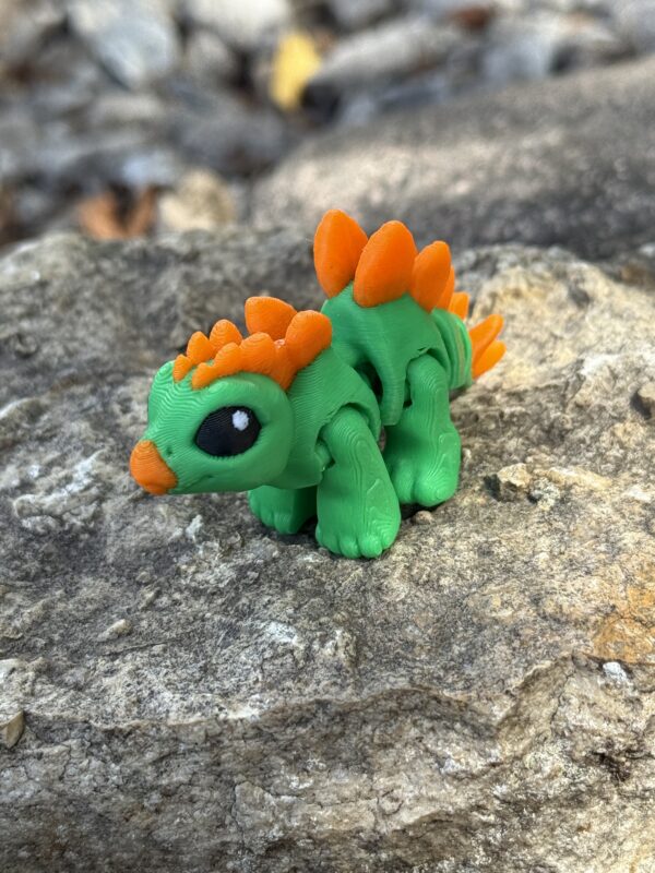 Mini Dinozaur w Jajku – przegubowy, ruchoma figurka, kolorowa niespodzianka - obrazek 11