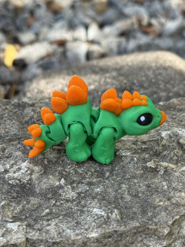 Mini Dinozaur w Jajku – przegubowy, ruchoma figurka, kolorowa niespodzianka - obrazek 12