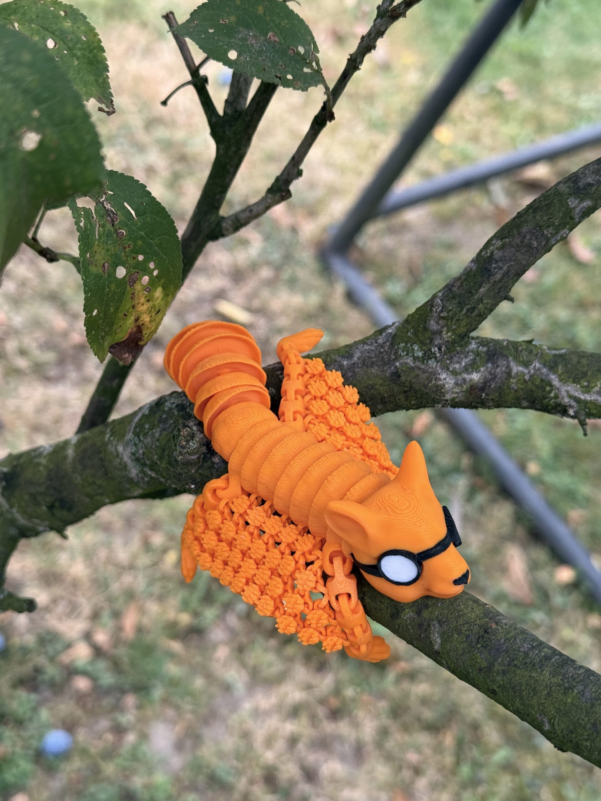 Wiewiórka pilot 3D – antystresowy gadżet do zabawy, ruchoma figurka, zabawka - obrazek 5