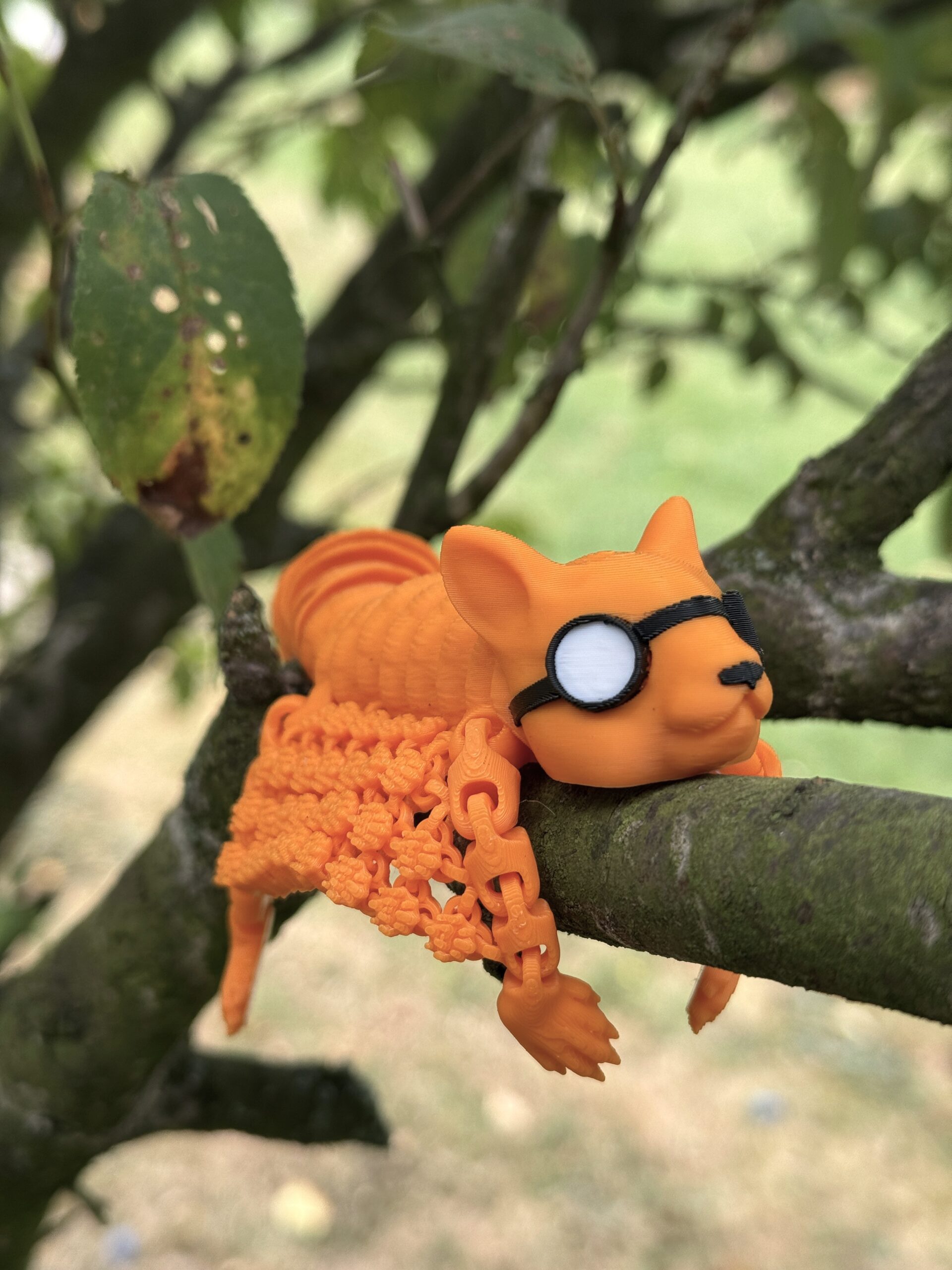 Wiewiórka pilot 3D – antystresowy gadżet do zabawy, ruchoma figurka, zabawka - obrazek 6