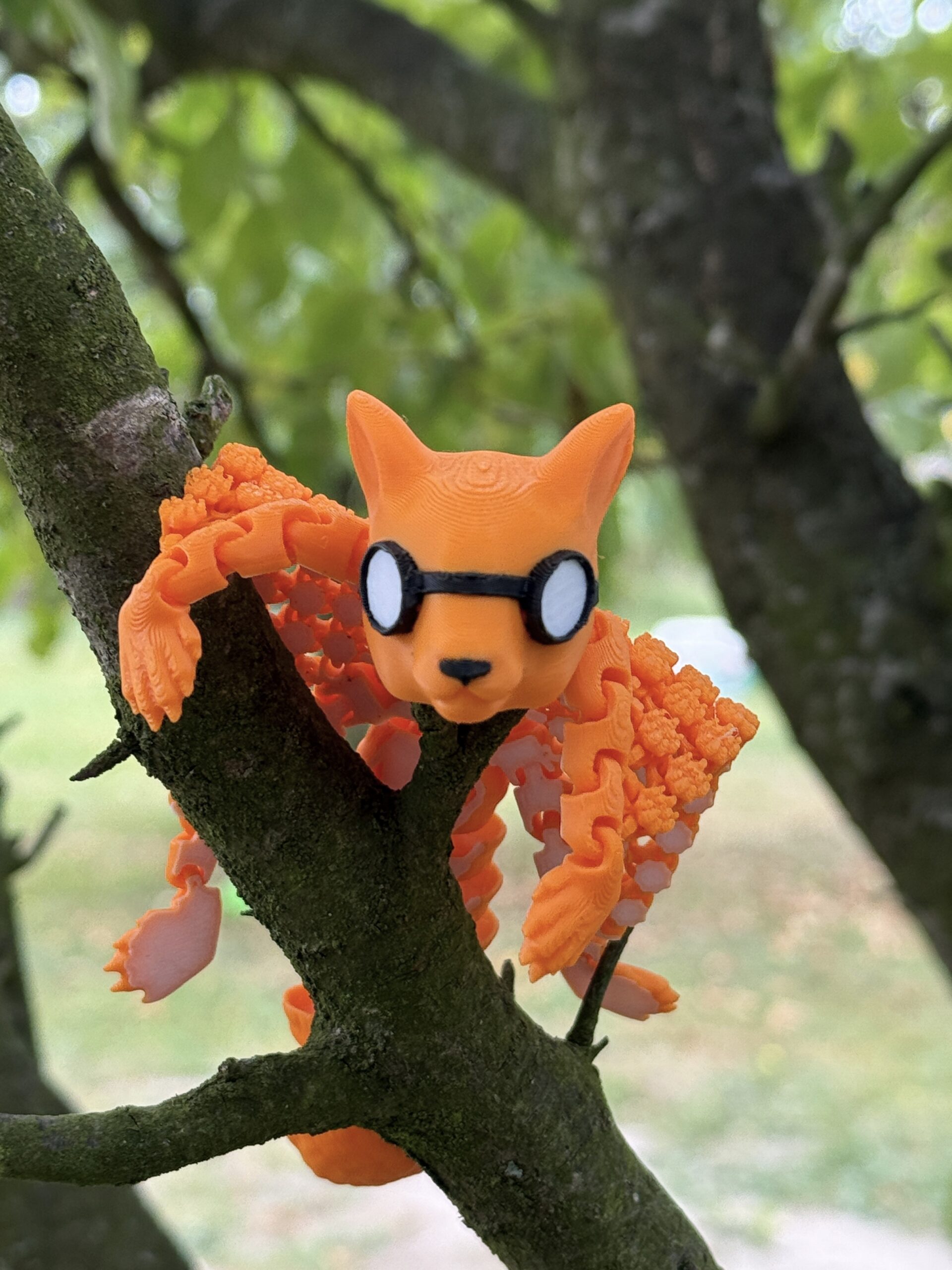 Wiewiórka pilot 3D – antystresowy gadżet do zabawy, ruchoma figurka, zabawka - obrazek 7