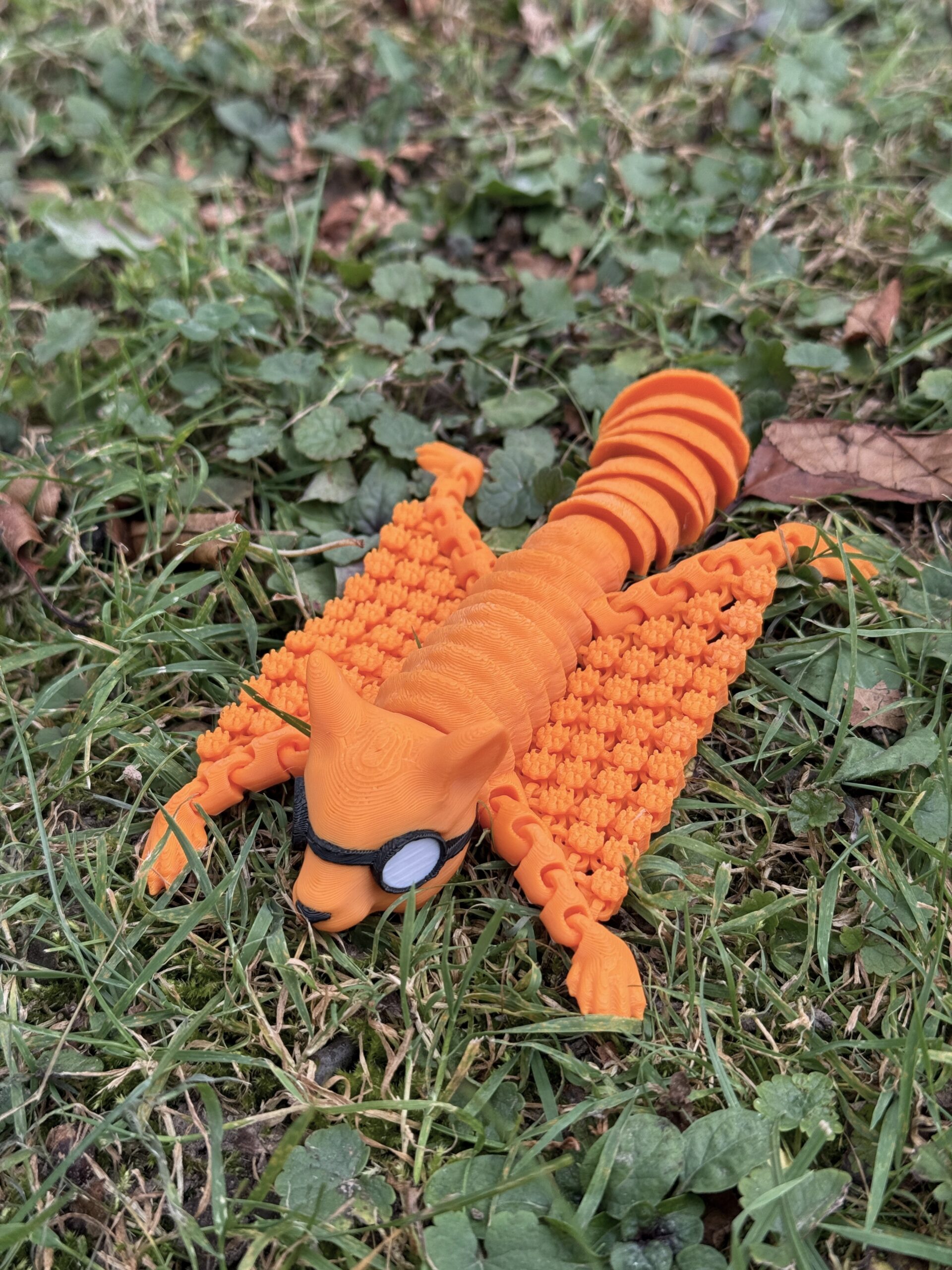 Wiewiórka pilot 3D – antystresowy gadżet do zabawy, ruchoma figurka, zabawka - obrazek 8