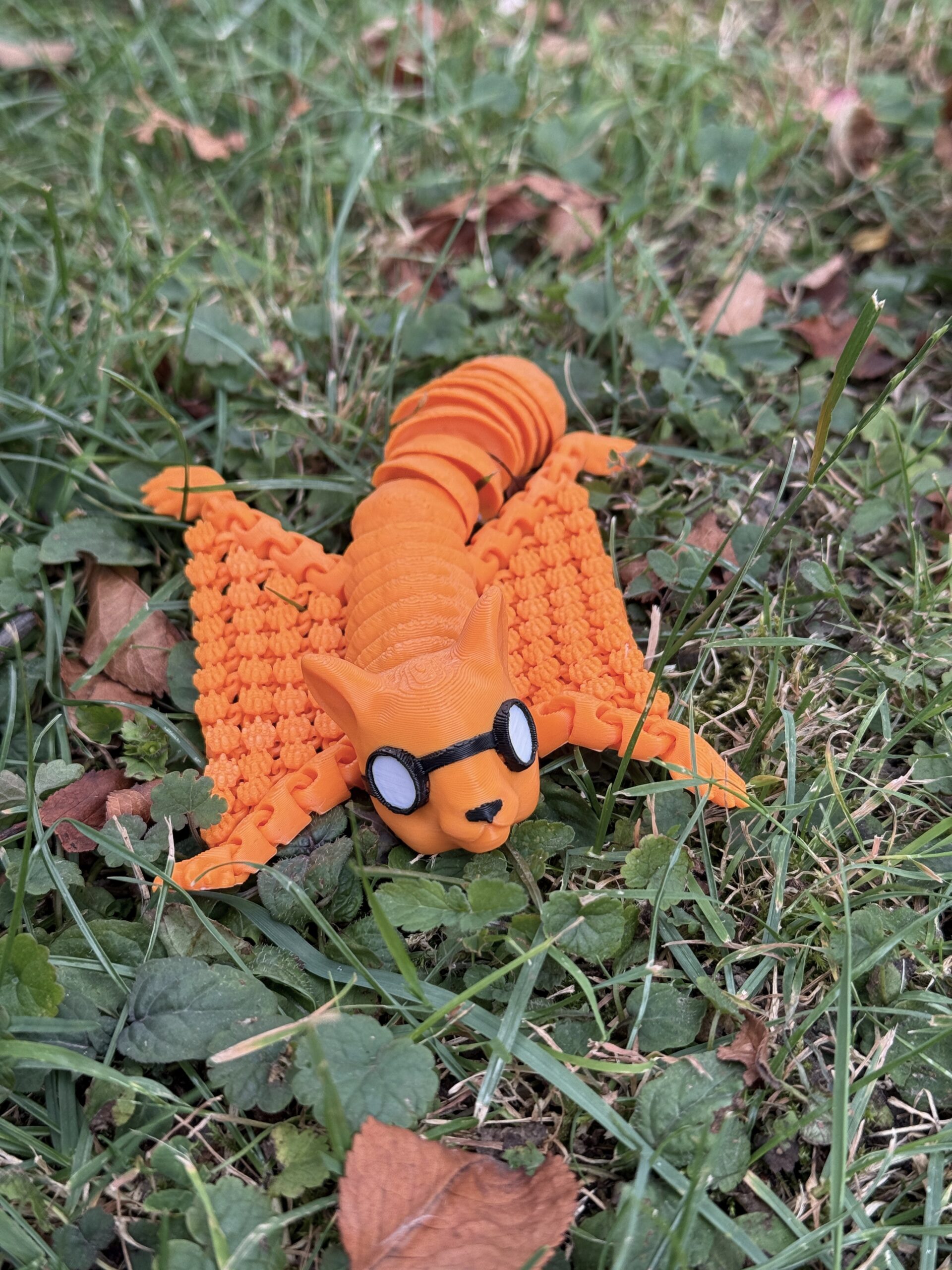 Wiewiórka pilot 3D – antystresowy gadżet do zabawy, ruchoma figurka, zabawka - obrazek 10